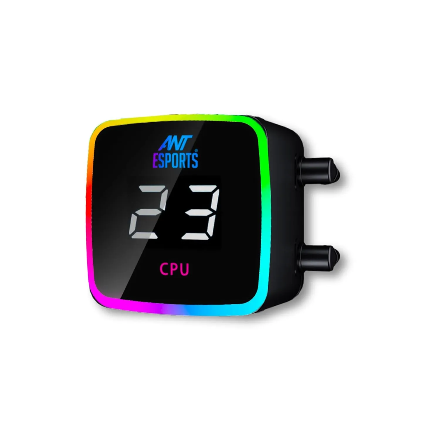 Ant Esports CPU Cooler Liquid ICE Flow 240 ARGB view 2
